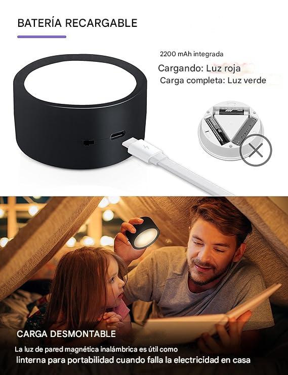 Lámpara LED Recargable - Con Control
