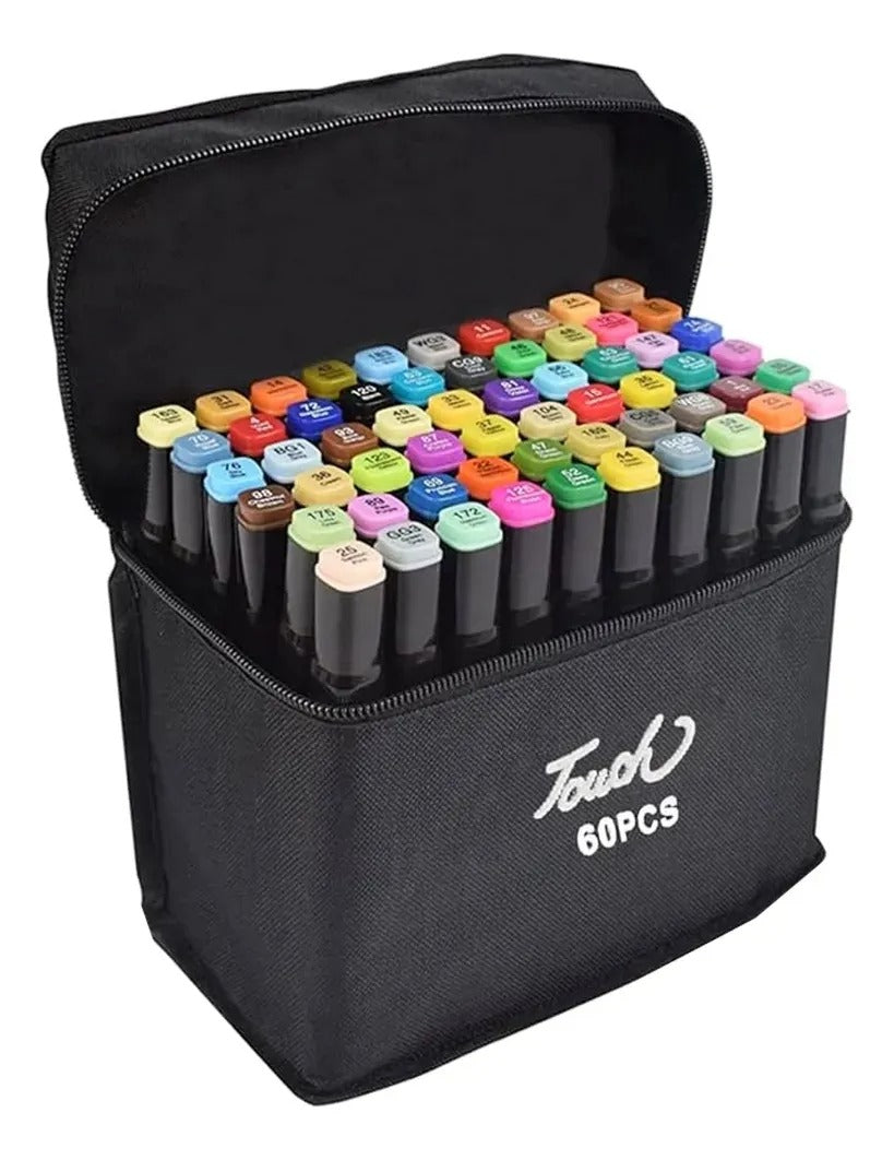 Marcadores Touch - 60 colores!
